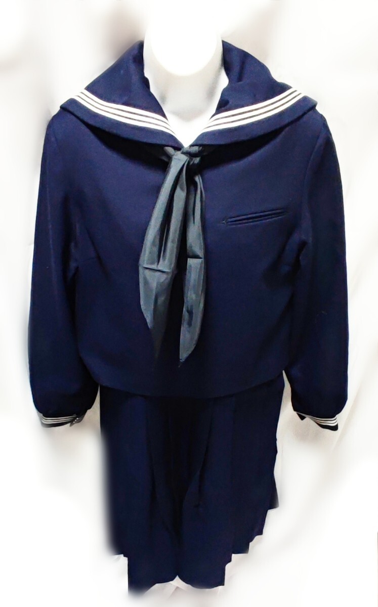 福岡県 筑紫女学園高校 セーラー服 サイズ170AT/冬服/筑紫女学園 福岡県 筑紫女学園高校 セーラー服 サイズ170AT/冬服/筑紫女学園