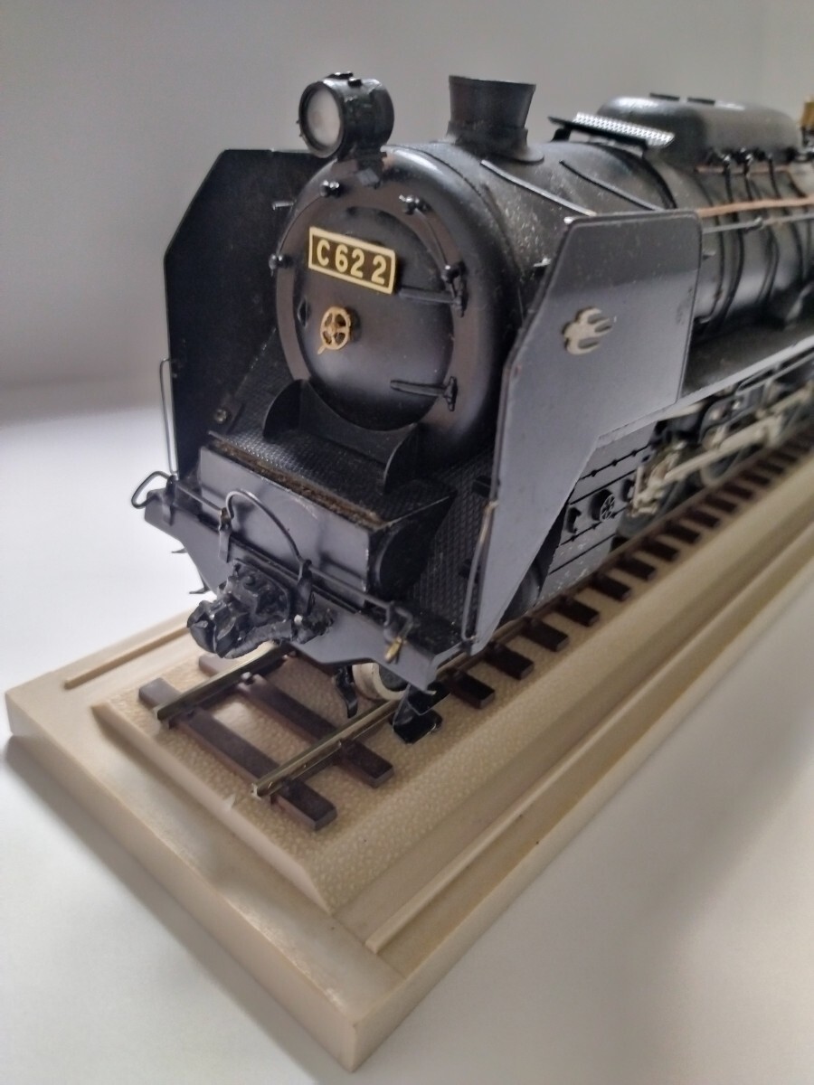 C62 2 SL 蒸気機関車 1/42 三井金属(金属製)【送料込】 C62 蒸気機関車 三井金属謹製 蒸気機関車模型 鉄道模型 1/42