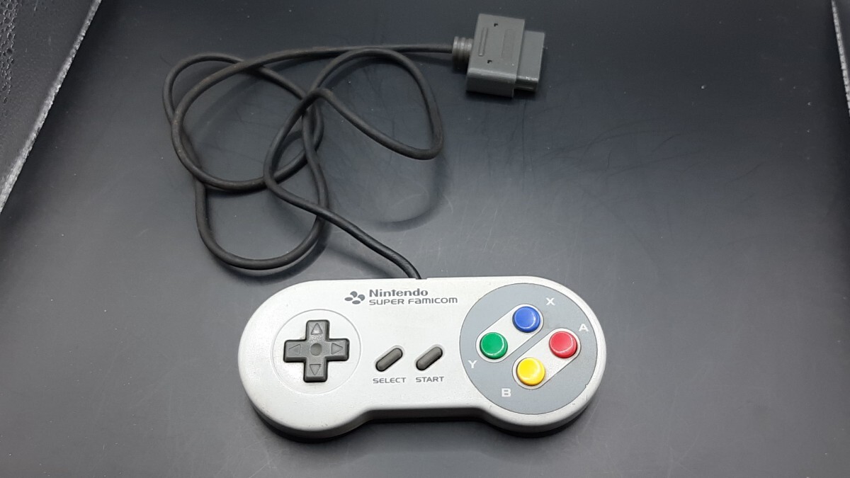  Super Famicom [ рабочее состояние подтверждено ] контроллер SFC дистанционный пульт полки A100-57 игра игра управление SHVC-005 nintendo Nintendo