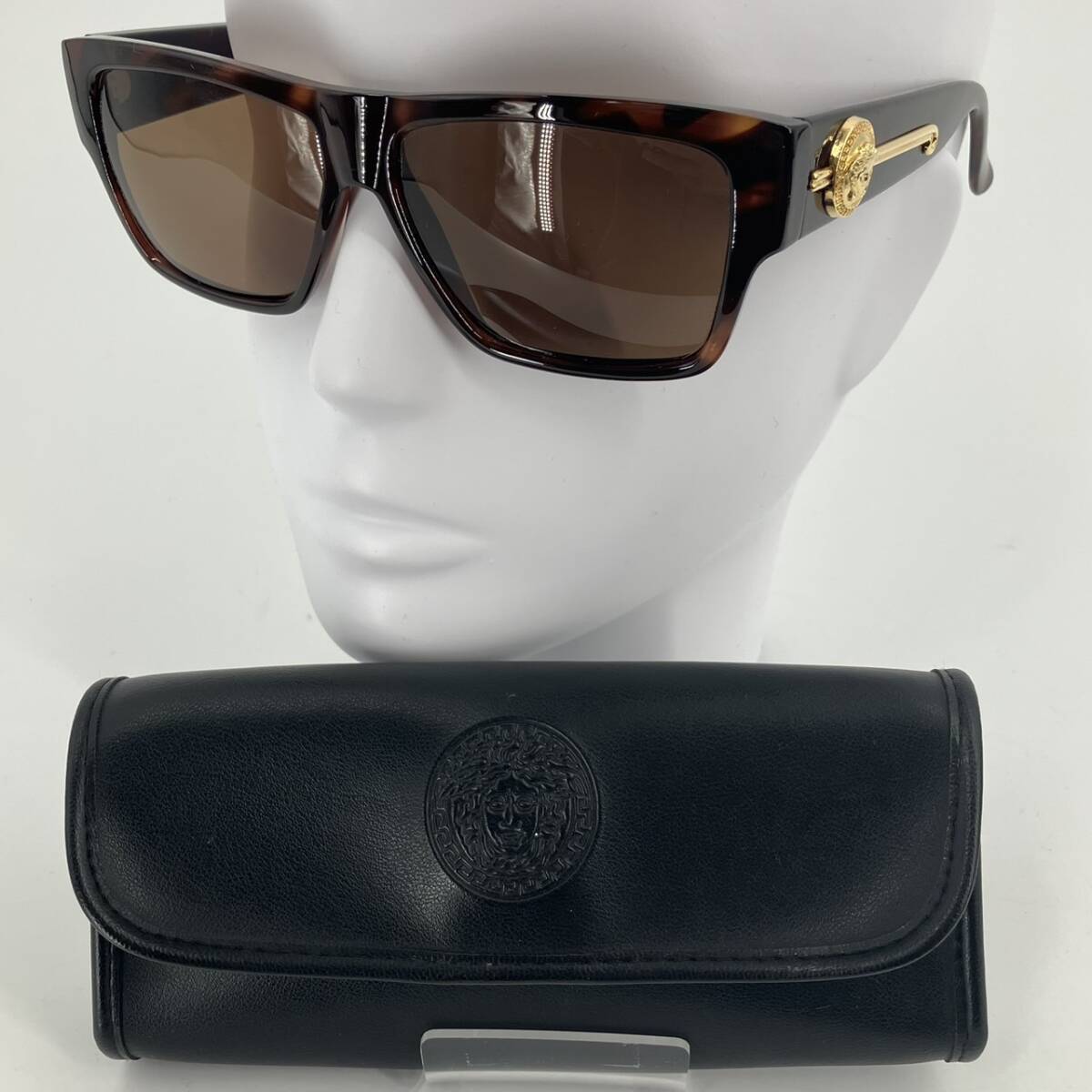 VERSACE　ヴェルサーチ　サングラス　MOD 372/DM　COL900　TO　べっ甲　グラサン　ベルサーチ
