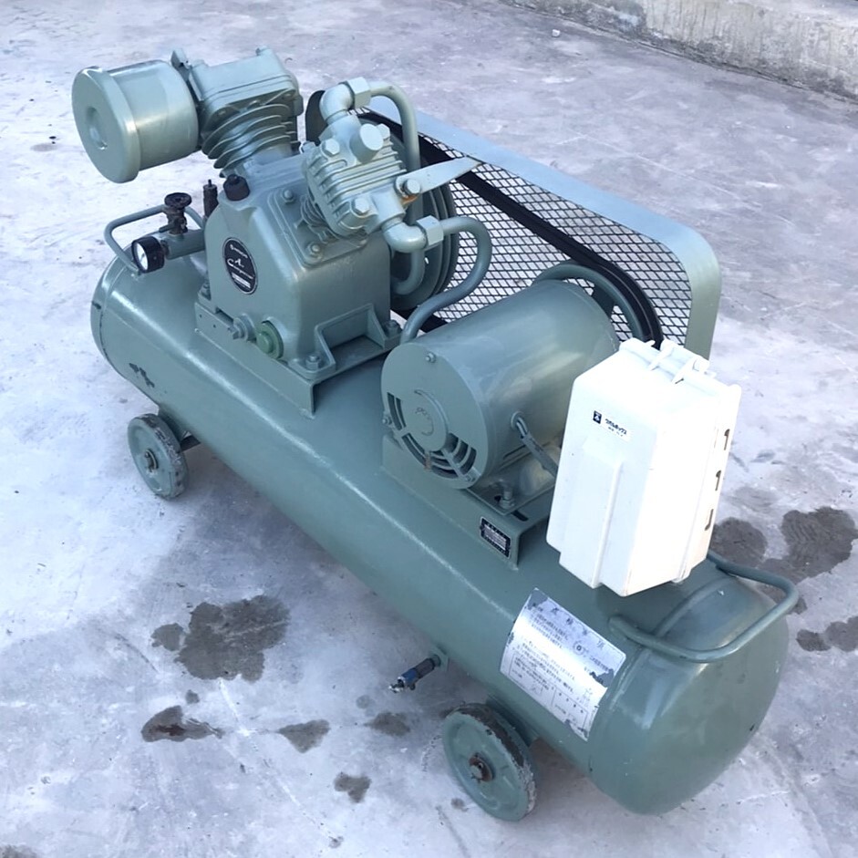 HITACHI/日立 コンプレッサー 2.2P-9.5T・タンク容量: 80L・ エアーツール・動作確認済み (20)