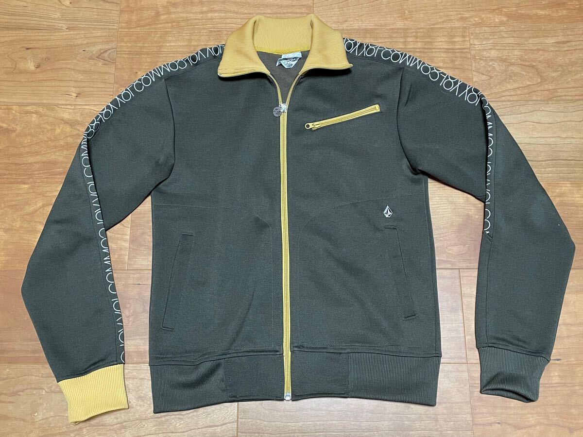 ボルコム★トラック ジャケット 茶系 Mサイズ volcom ジャージ スウェット パーカー ブルゾン