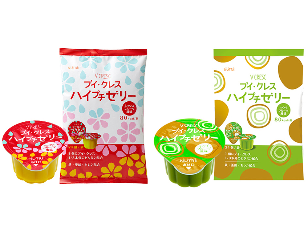 ブイ・クレス ハイプチゼリー 23g×24個／2種アソート6袋セット（ニュートリー）_画像1