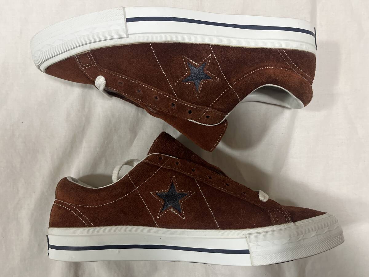  новый товар DS 90s CONVERSE ONE STAR SUEDE US8.5 (4C9407)(O-9-27)