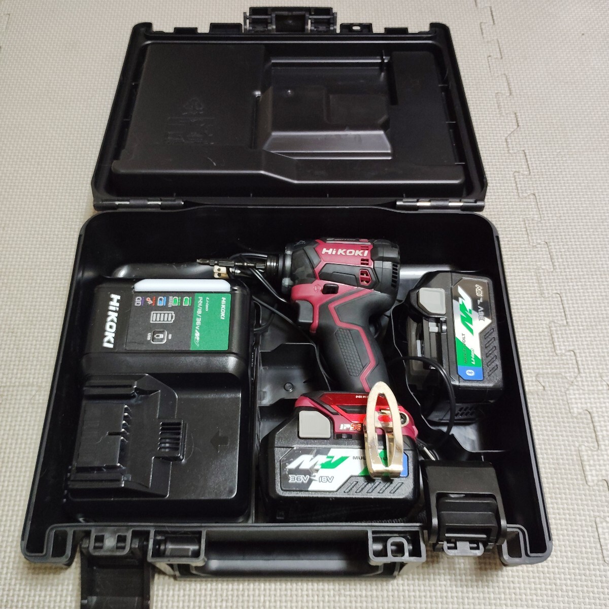 HITACHI　ハイコーキ　36V コードレスインパクトドライバ WH36DC （2XPRS） （フレアレッド） （R）