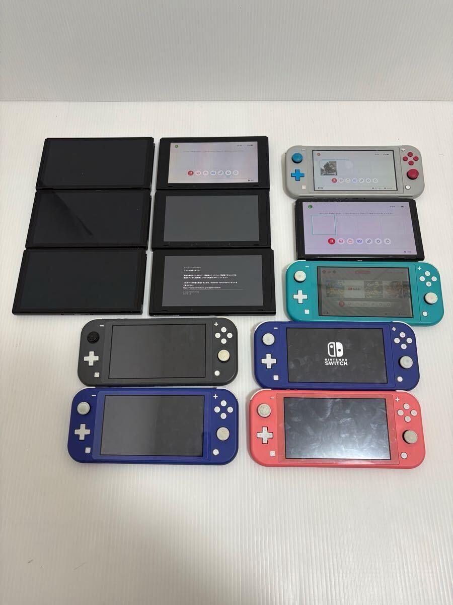 ジャンク まとめ売り Nintendo Switch Lite 有機EL Switch3台 ジャンク まとめ売り Nintendo Switch Lite 有機EL Switch3台