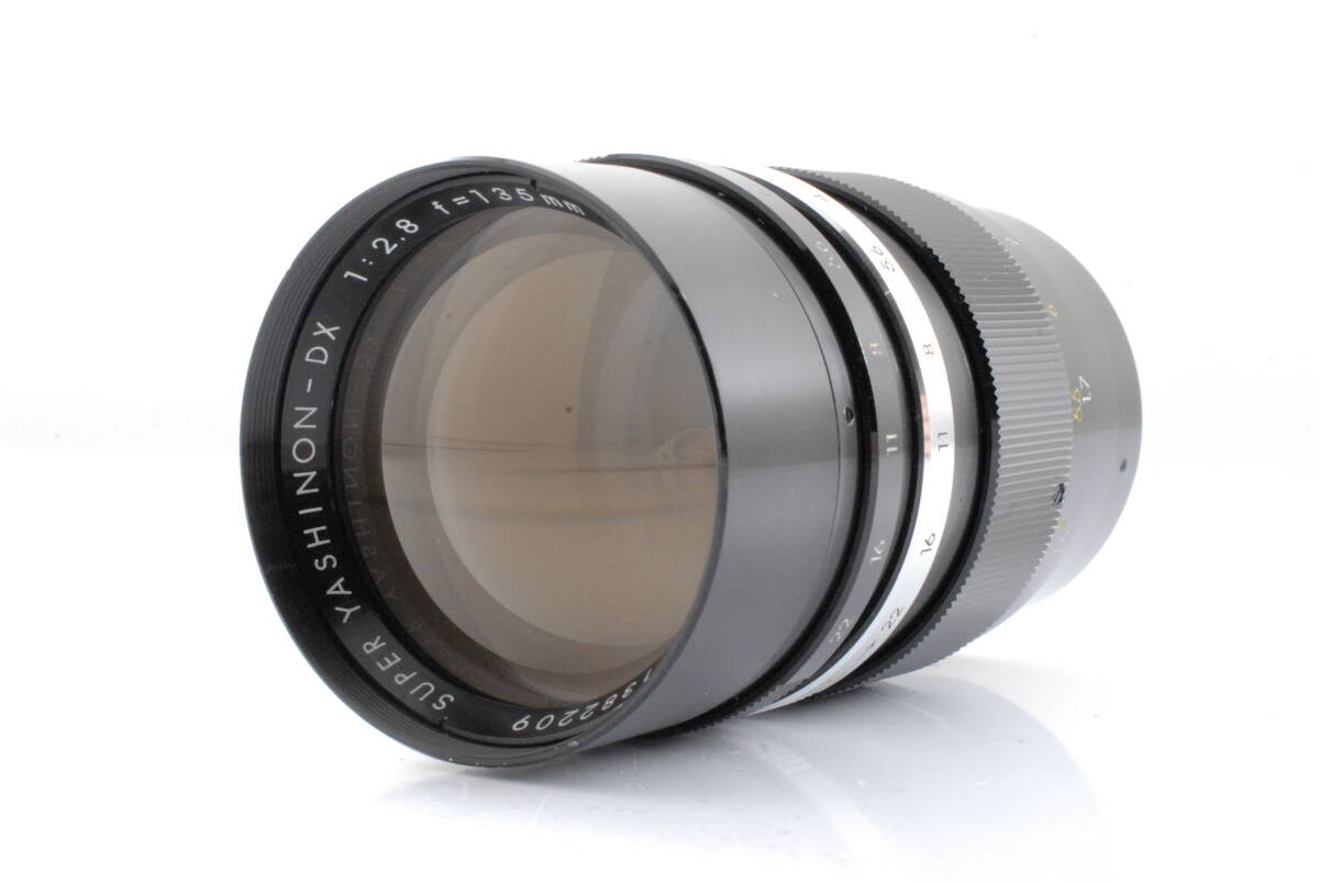 【美品 保障付 動作確認済】Yashica Yashinon DX 135mm 2.8 Portrait Lens for M42 Mount ヤシカ マニュアルフォーカス レンズ#Q7150_画像3