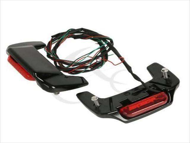LEDー サドルバッグ LID スポイラー KIT ハーレー ツーリング ELECTRA ストリートグライド FLH FLT 2014年以降