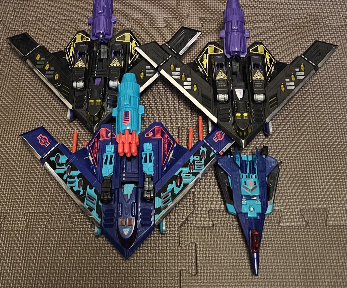 タカラ製 トランスフォーマー G2、ビーストウォーズ スタースクリーム、スモークスクリーン、ドレッドウイング