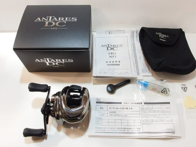 シマノ 21 アンタレス DC HG SHIMANO ANTARES DC HG右巻き ベイトリール (247-32
