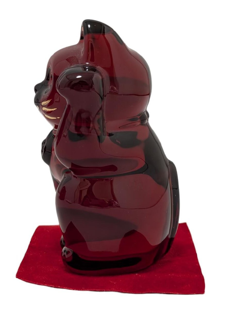 新品同様 バカラ まねき猫 招き猫 ラッキーキャット Baccarat 新品同様 バカラ まねき猫 招き猫 ラッキーキャット Baccarat