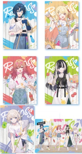 全6種セット ファミマ ReGLOSS リグロス hololive ホロライブ 全6種セット ファミマ ReGLOSS リグロス hololive ホロライブ