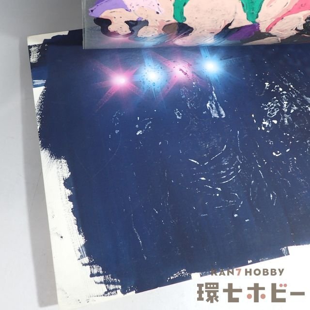1WB7◇当時物 古い キャッツアイ セル画 背景付き/昭和レトロ 1WB7◇当時物 古い キャッツアイ セル画 背景付き/昭和レトロ