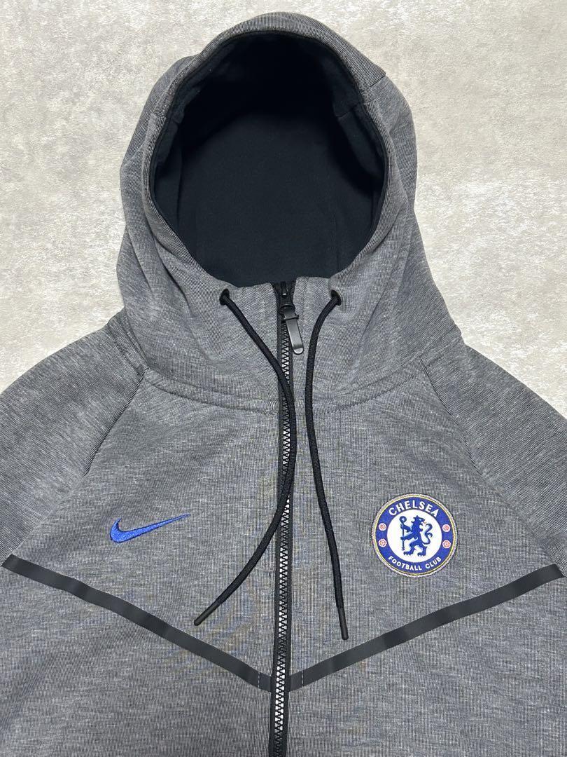 希少 NIKE テックフリース パーカー チェルシー 17/18シーズン M 希少 NIKE テックフリース パーカー チェルシー 17/18シーズン M