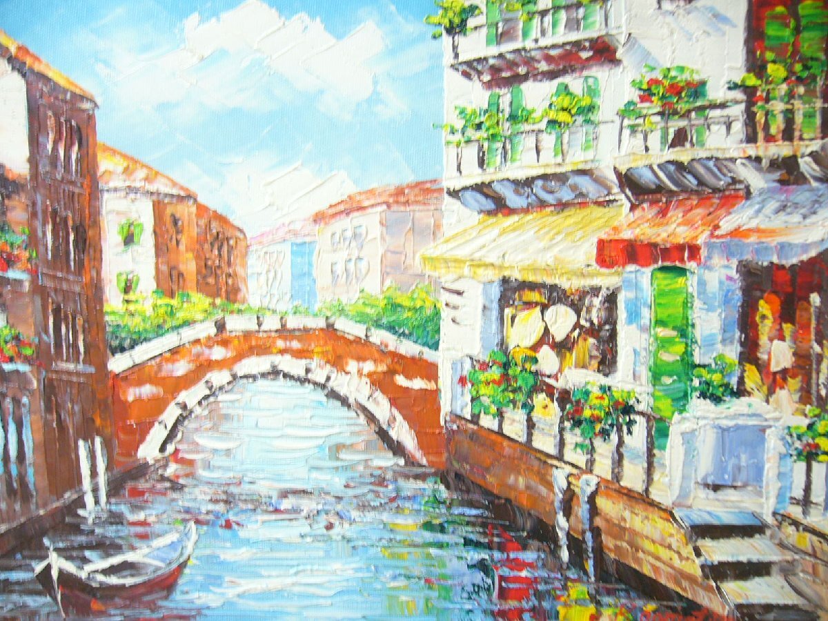 絵画 油絵 作者不詳 肉筆油絵 ヨーロッパの風景 送料無料 絵画 油絵 作者不詳 肉筆油絵 ヨーロッパの風景 送料無料