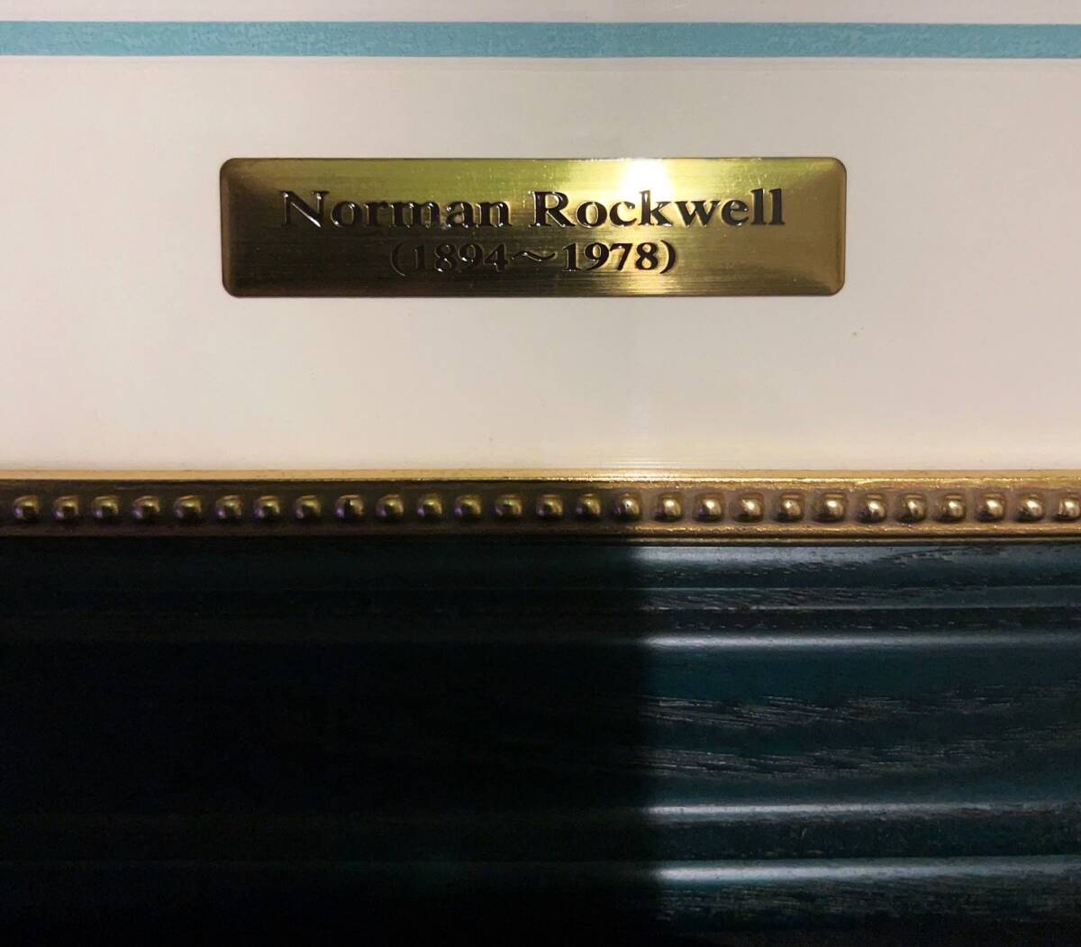 ノーマンロックウェル TRIPLE SELF PORTRAIT K9078 Norman Rockwell Print, 