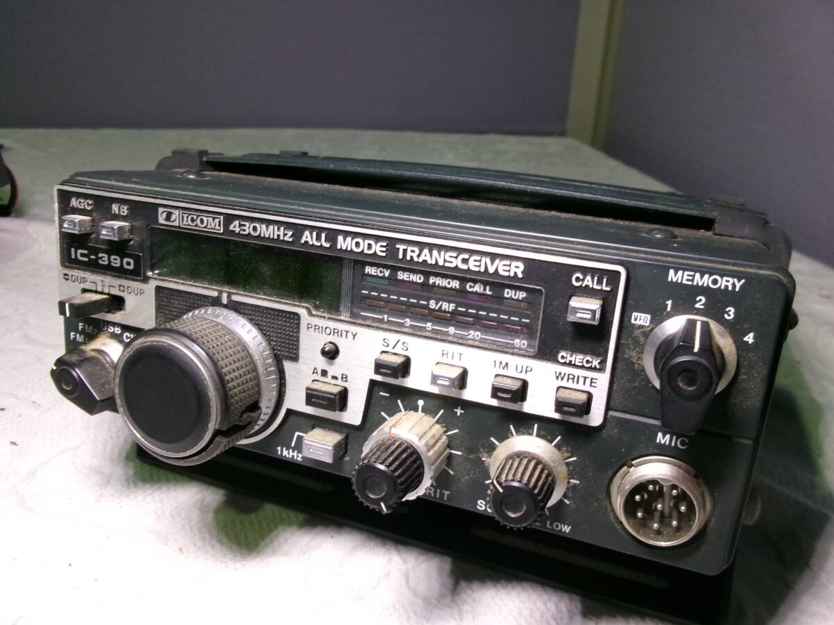 7-1-8-27Ra】 アマチュア無線機 ICOM IC-390 IC-338 7-1-8-27Ra】 アマチュア無線機 ICOM IC-390 IC-338