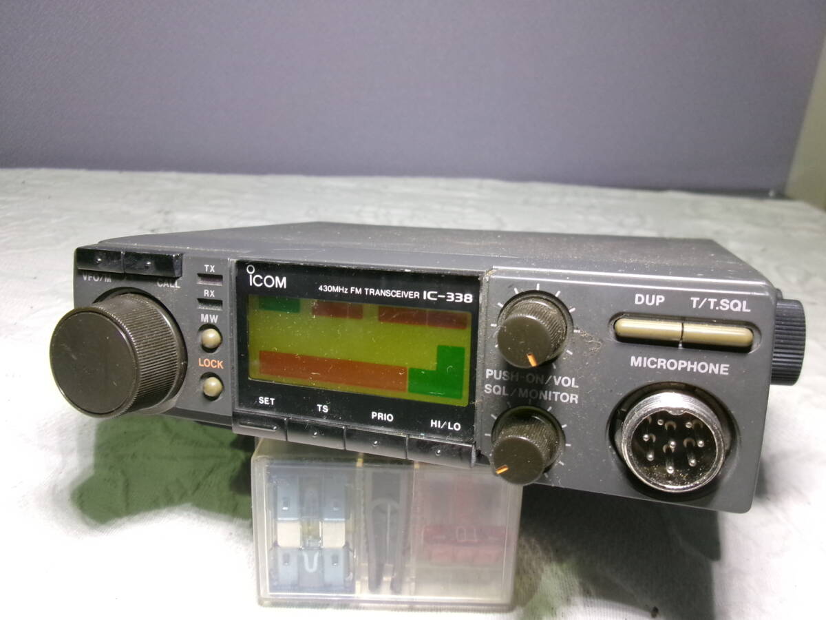 7-1-8-27Ra】 アマチュア無線機 ICOM IC-390 IC-338