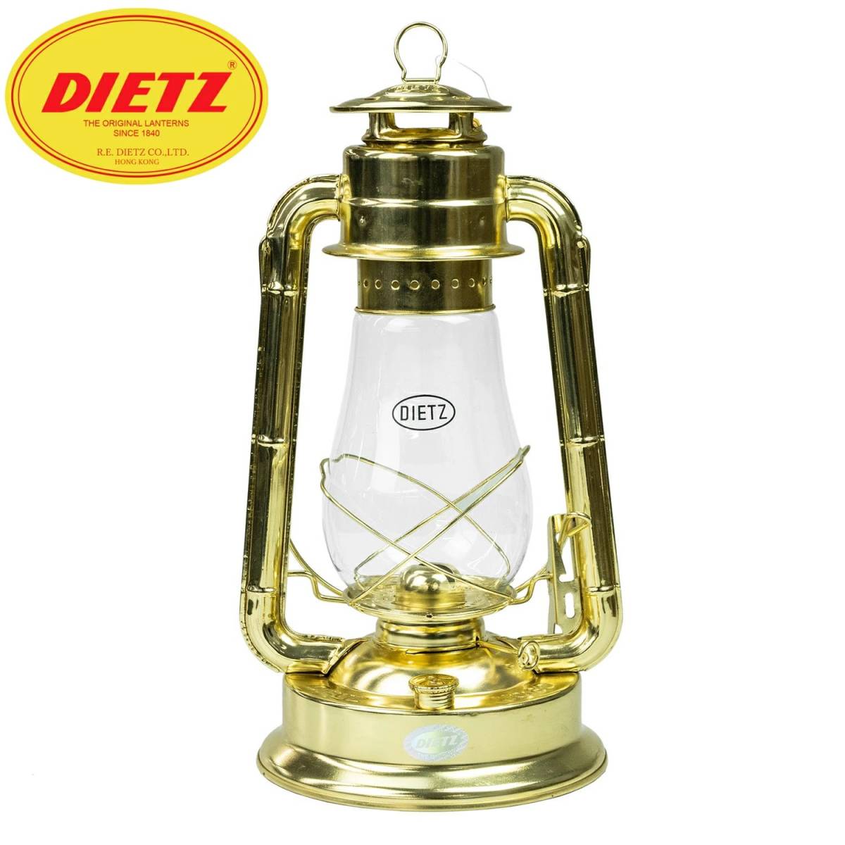 DIETZ デイツ　ハリケーンランタン ゴールド D80 ブラス (真鍮メッキ)