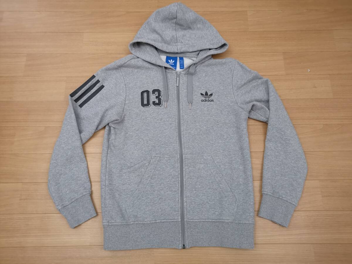 アディダス adidas AZ1067 BRD29 0DY001 オリジナルス グラフィック フル ジッパー パーカ サイズＭ