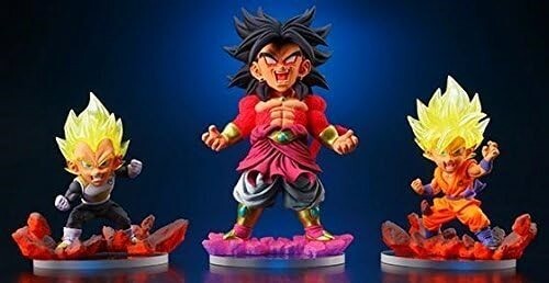 UG ドラゴンボール LEGEND of SAIYAN フィギュア 3体セット 悟空 ベジータ ブロリー プレバン 限定 一番くじ SMSP 新品 輸送箱未開封