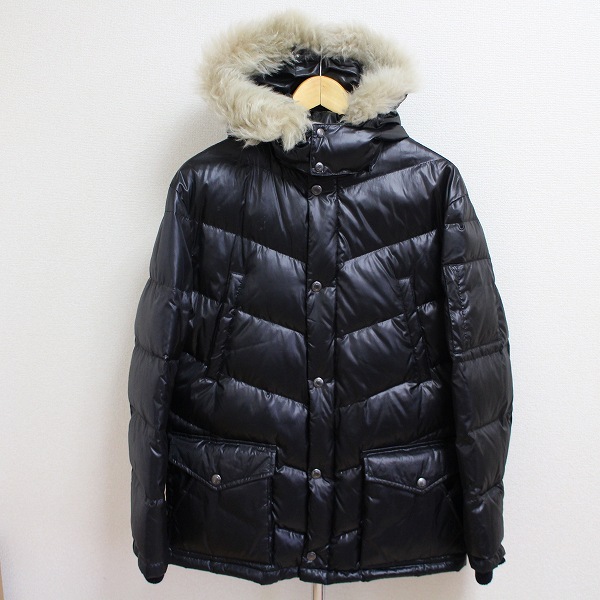 即決 Calvin klein Jeans カルバンクライン ジーンズ ダウンジャケット ブルゾン アウター L メンズ 黒 オンワード樫山 メンズ #785166