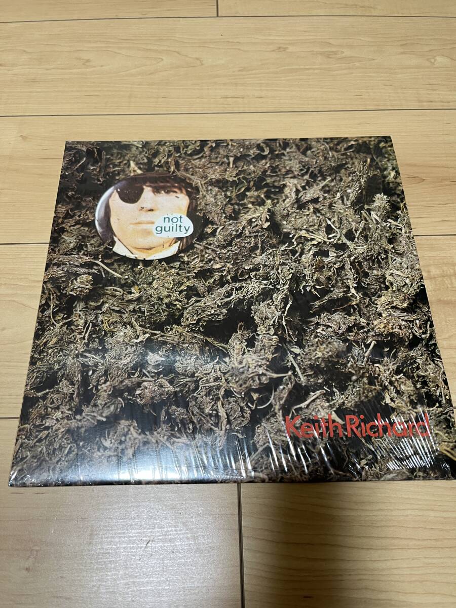 LP/輸入盤　グリーンカラーLP　/ KEITH RICHARD キース・リチャーズ　ROLLING STONES ローリング ストーンズ/NOT GUILTY