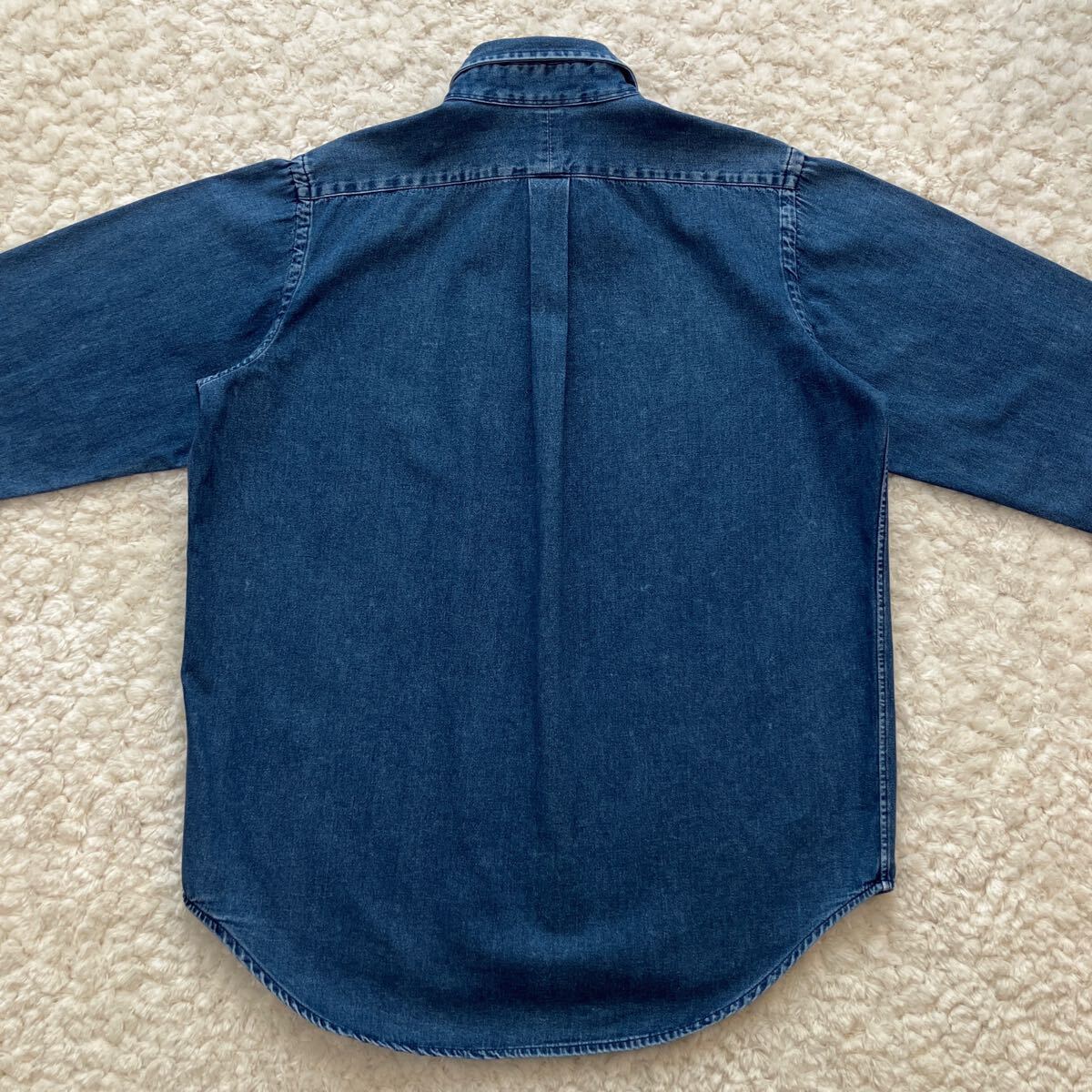 80-90s USA製 POLO COUNTRY デニムシャツ M RRLポロカントリー 80-90s USA製 POLO COUNTRY デニムシャツ M RRLポロカントリー