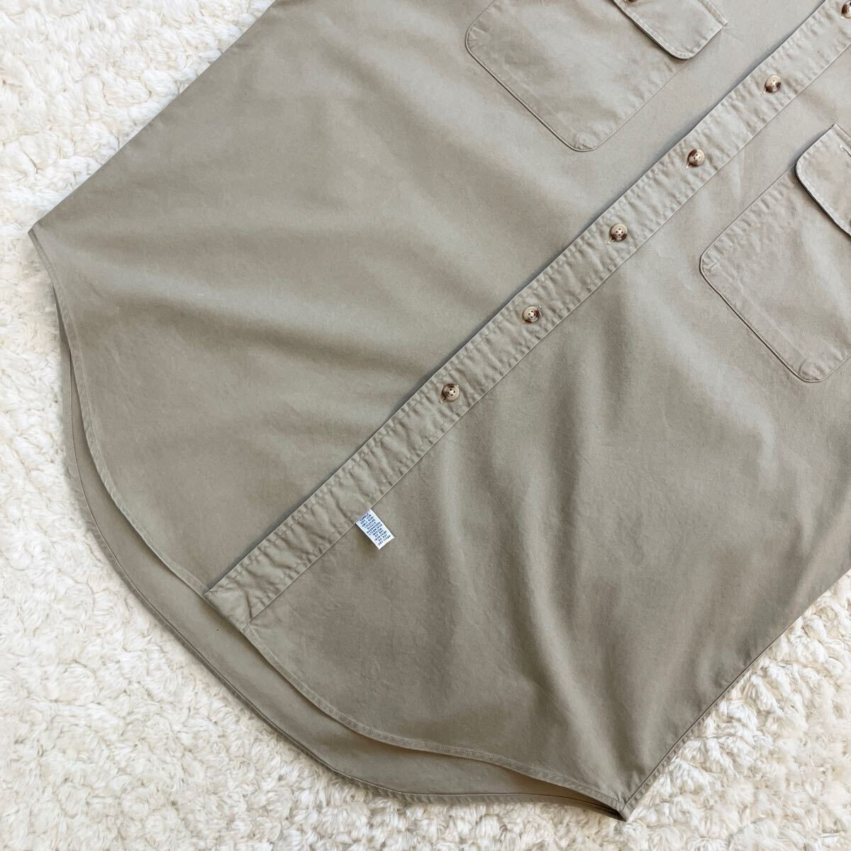 美品90s POLO SPORTSMAN フィッシングシャツ M シンガポール製 美品90s POLO SPORTSMAN フィッシングシャツ M シンガポール製