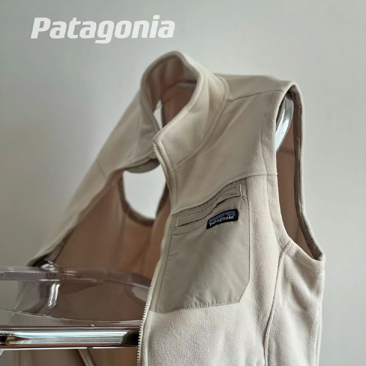 新品 未使用 メンズ ベスト フリース アウター もこもこ パタゴニア patagonia S-XL　サイズ選択可能　簡易包装 白1点 PP466