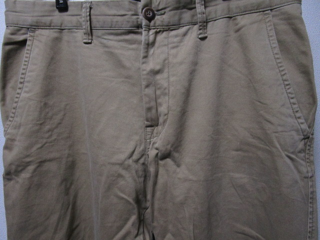 AMERICAN EAGLE チノパンツ?W36?カーキ系（アメリカンイーグルワークパンツカジュアルパンツアバクロGAP）