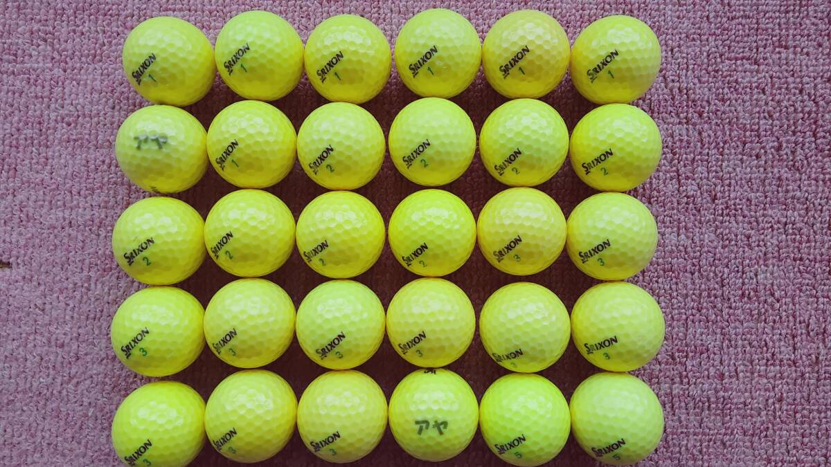 ２０２２　SRIXON　スリクソン　TRI?STAR　イエロー　ロストボール?。常皞€(gè)