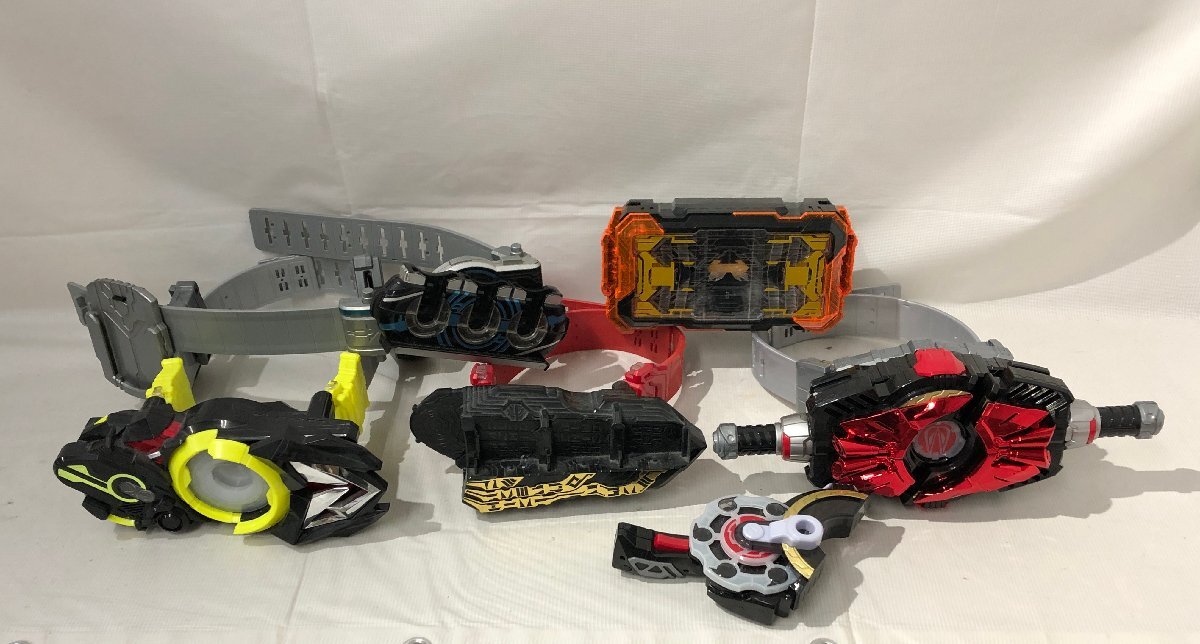 1円~ 仮面ライダー 変身ベルト グッズ 大量 まとめ セット 1円~ 仮面ライダー 変身ベルト グッズ 大量 まとめ セット
