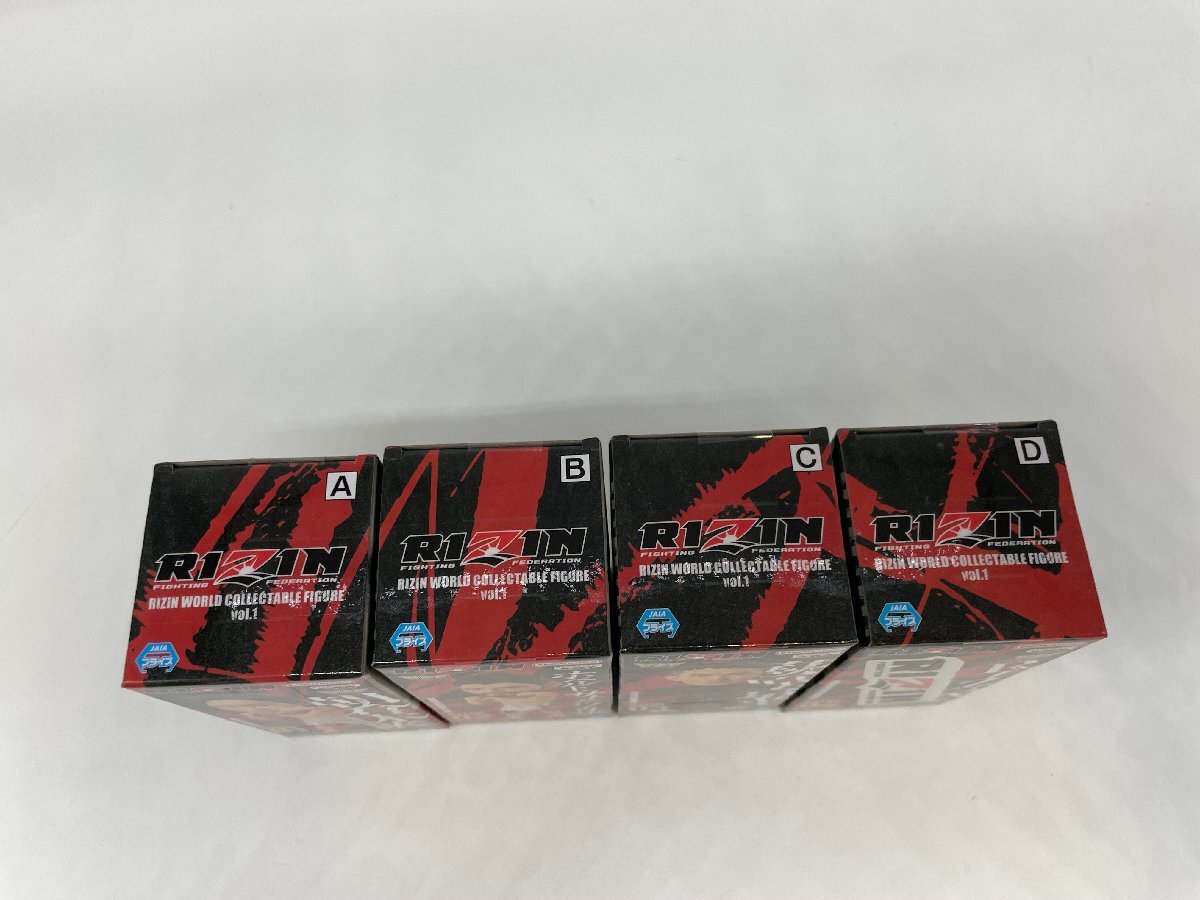 未開封 RIZIN ワールドコレクタブルフィギュア vol 1 全4種 朝倉