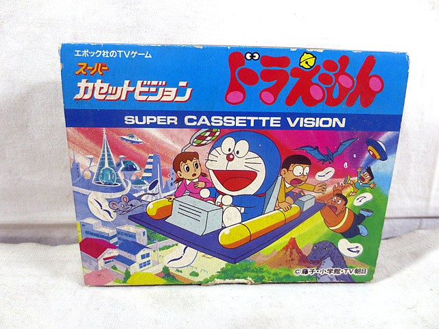 美品　エポック社　スーパーカセットビジョン ドラえもん