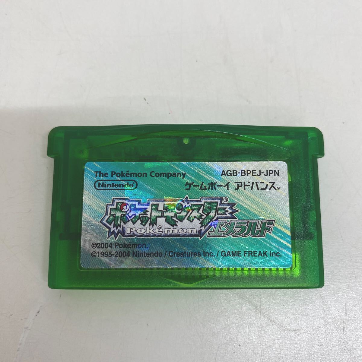 refle● 動作未確認　ゲームボーイアドバンス　 ポケットモンスターエメラルド　任天堂　現状品