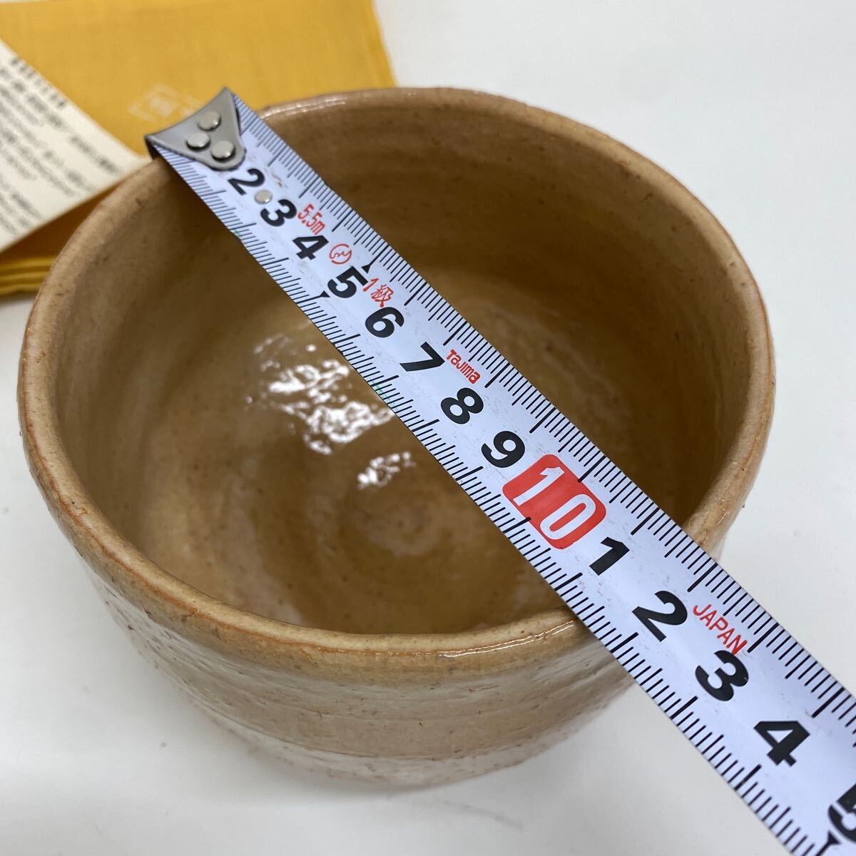 refle○ 萩焼 正峰窯 小高正峰作 木箱共布付き 抹茶碗 茶道具