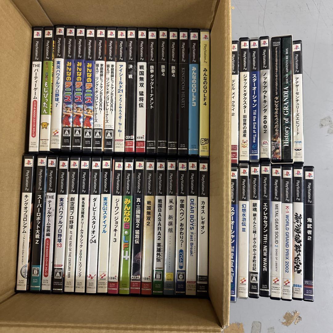 PS2ソフト まとめ 48本前後 重複有 PlayStation 人気ソフト