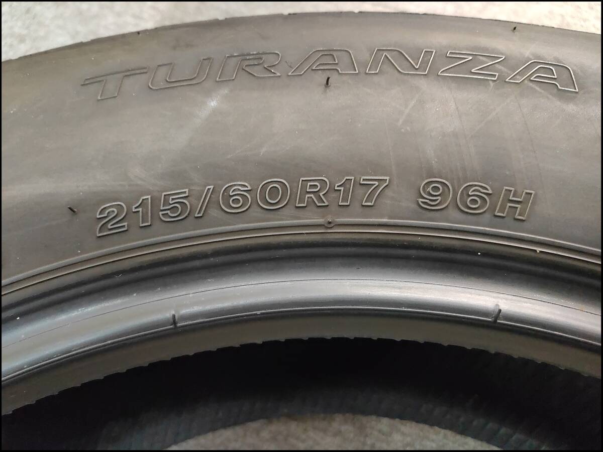 ★2020年 215/60R17 96H ブリヂストン BRIDGESTONE TURANZA T005A 4本_画像9