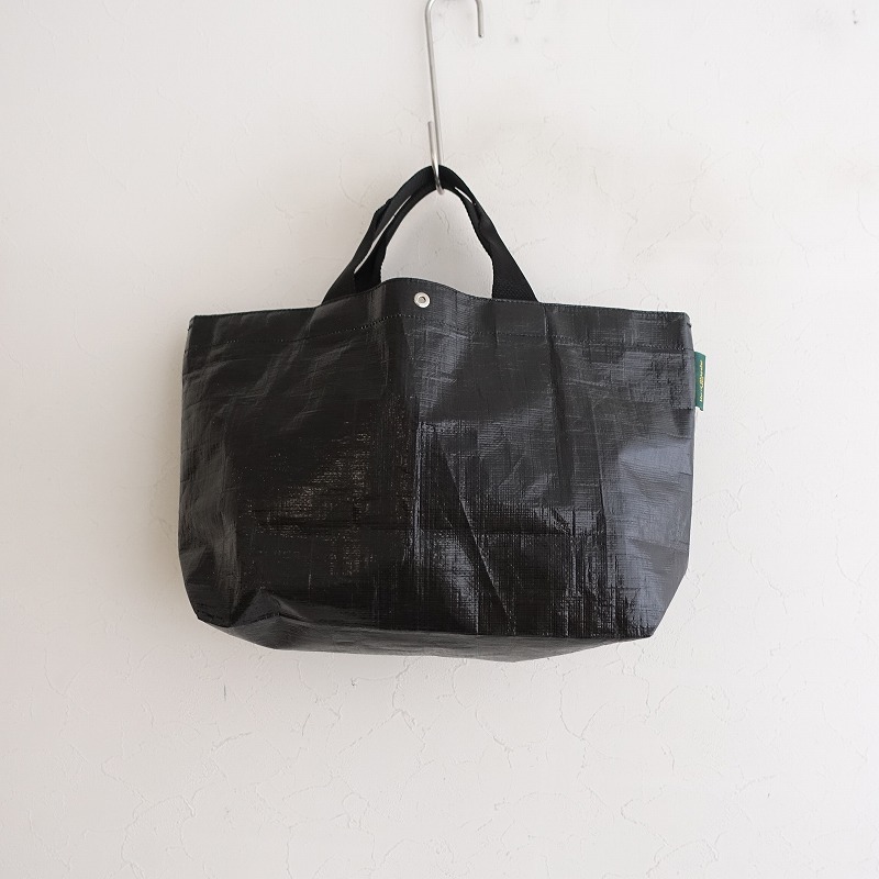 【定価1.6萬】エルベシャプリエ Herve Chapelier *2012PP マルシェバッグM*かばんトート手提げ黒1224(ba7-2412-184)【12A52】