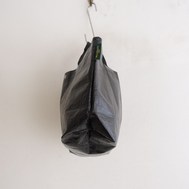 【定価1.6萬】エルベシャプリエ Herve Chapelier *2012PP マルシェバッグM*かばんトート手提げ黒1224(ba7-2412-184)【12A52】