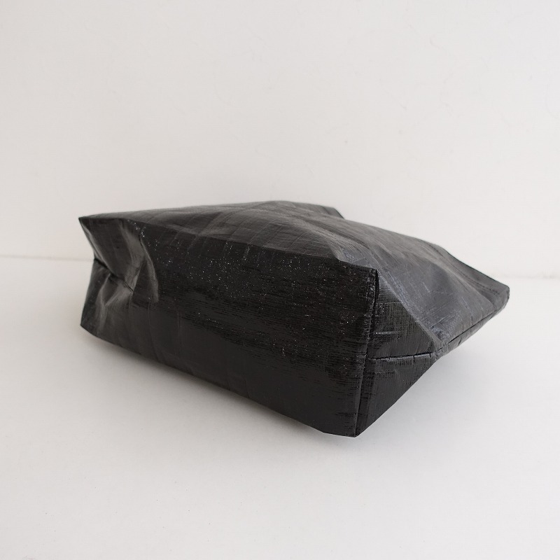 【定価1.6萬】エルベシャプリエ Herve Chapelier *2012PP マルシェバッグM*かばんトート手提げ黒1224(ba7-2412-184)【12A52】