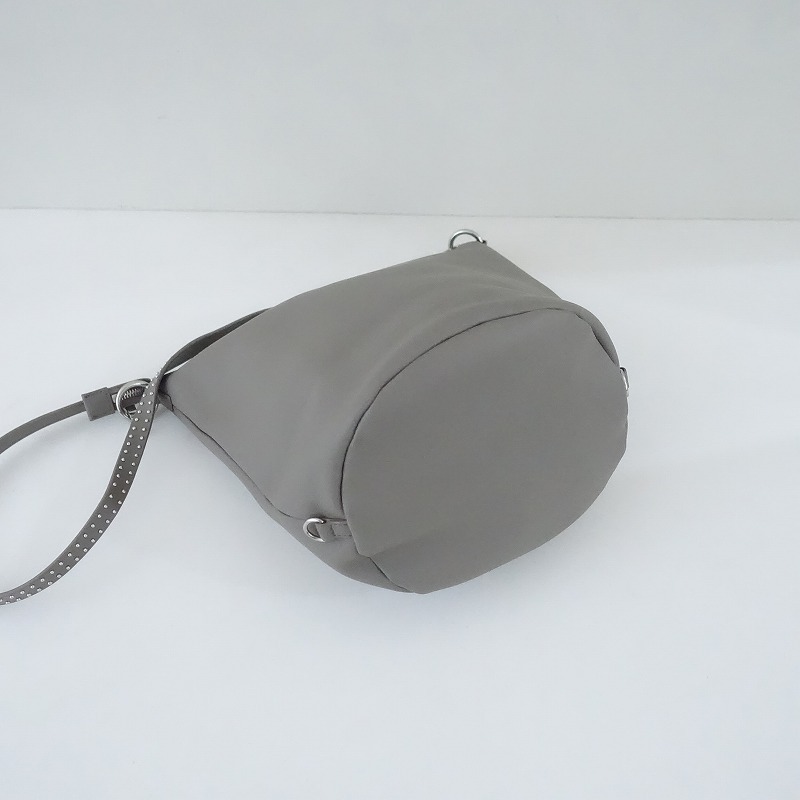 ya-kiYAHKI * кожа сумка на плечо * серый плечо .. портфель (ba11-2501-59)[32A52]