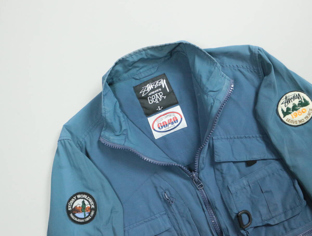 Y5/Stussy/ステューシー/フィッシングジャケット/60/40生地 Y5/Stussy/ステューシー/フィッシングジャケット/60/40生地