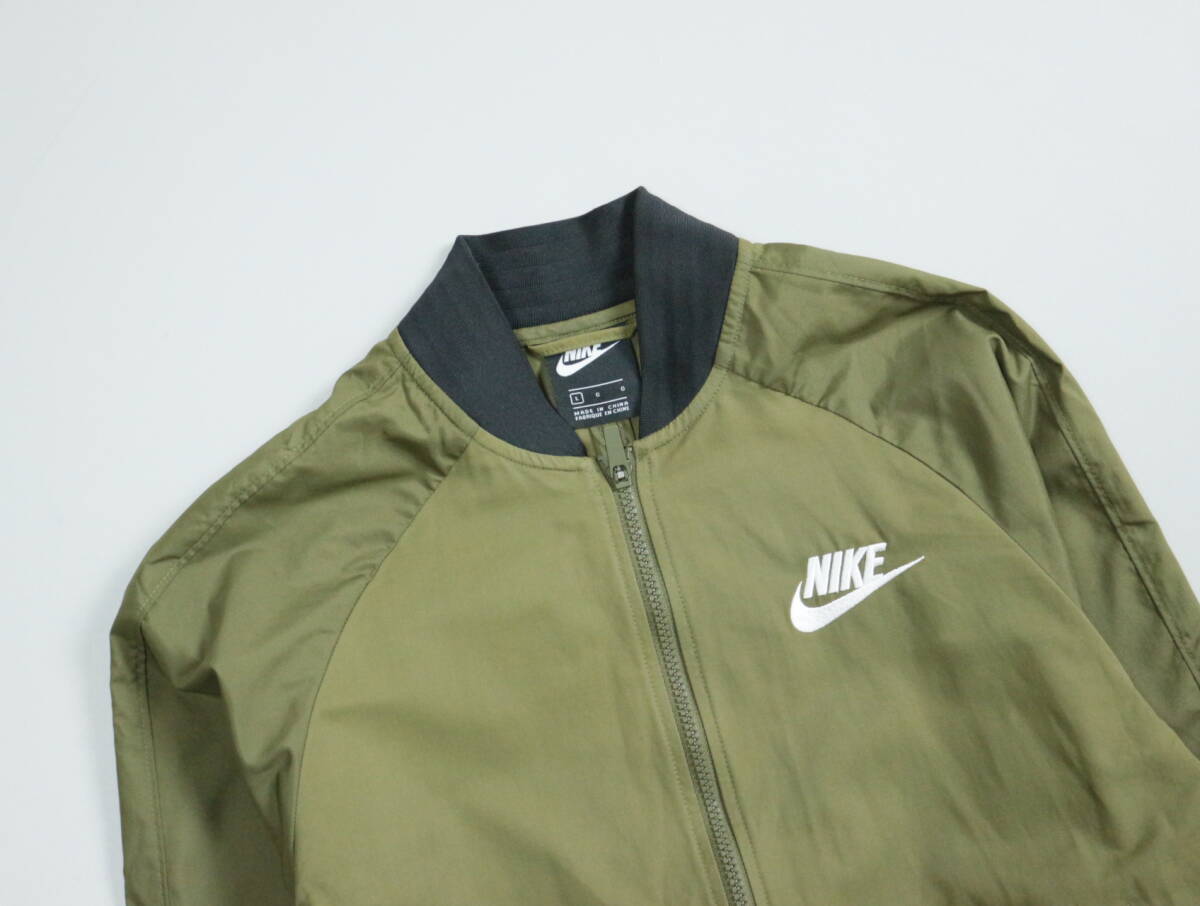 Y7/NIKE/ナイキ/ノーカラージャケット/メンズ/Lサイズ/コットン Y7/NIKE/ナイキ/ノーカラージャケット/メンズ/Lサイズ/コットン