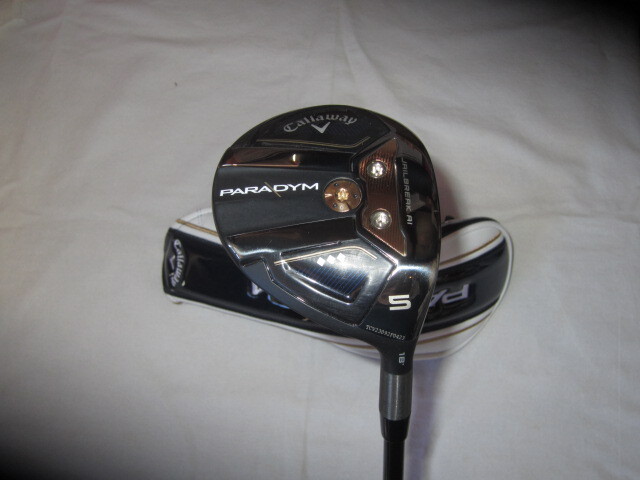 中古激レア カスタム パラダイム トリプルダイヤ FW #5W 18 中古激レア カスタム パラダイム トリプルダイヤ FW #5W 18