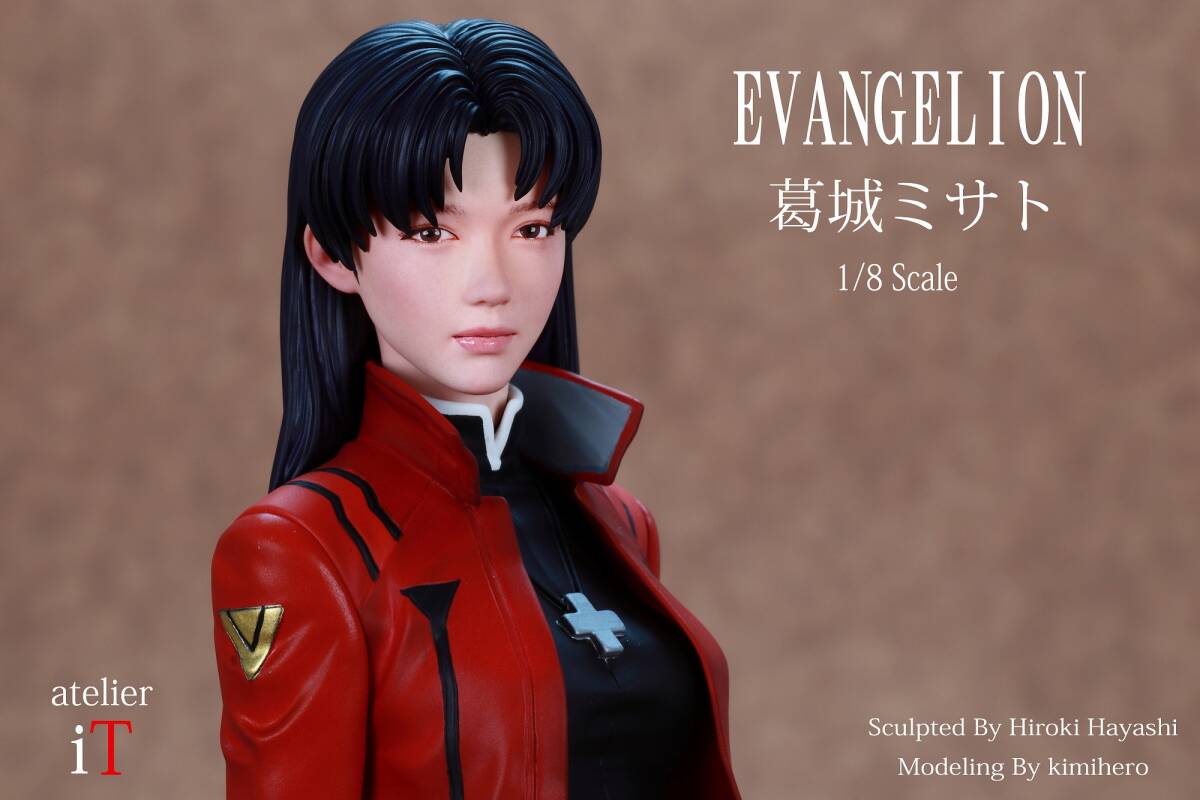 アトリエイット エヴァンゲリオン 葛城ミサト 1/8スケール アトリエイット エヴァンゲリオン 葛城ミサト 1/8スケール