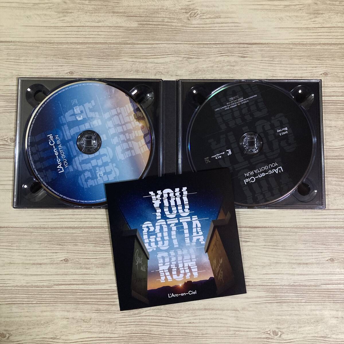 L'Arc~en~Ciel シングル【YOU GOTTA RUN】初回生産限定盤A CD+ L'Arc~en~Ciel シングル【YOU GOTTA RUN】初回生産限定盤A CD+