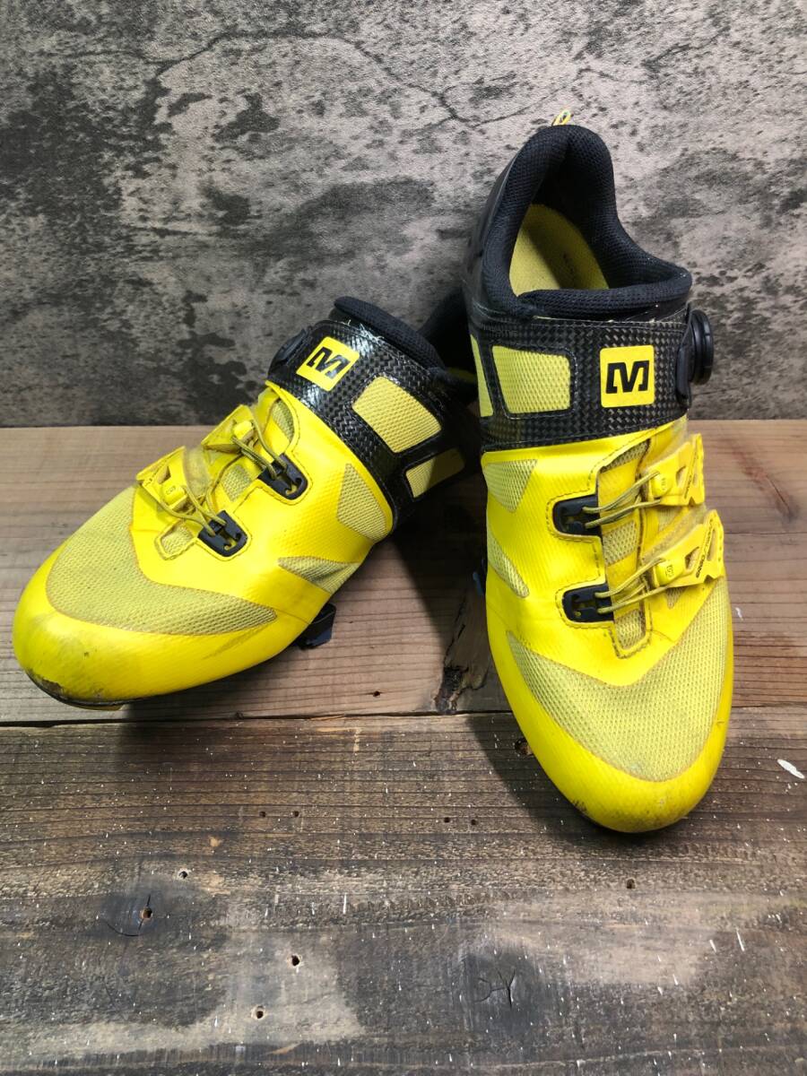IO043 マビック MAVIC cosmic ultimate ビンディングシューズ SPD-SL EUR42 2/3