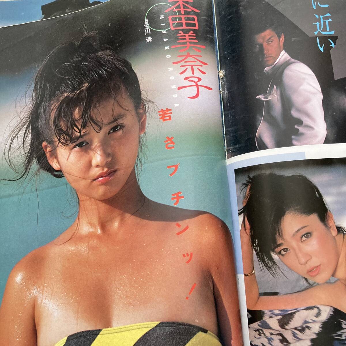 週刊プレイボーイ 1985年1月15日 辻沢杏子 表紙 本田美奈子 週刊プレイボーイ 1985年1月15日 辻沢杏子 表紙 本田美奈子